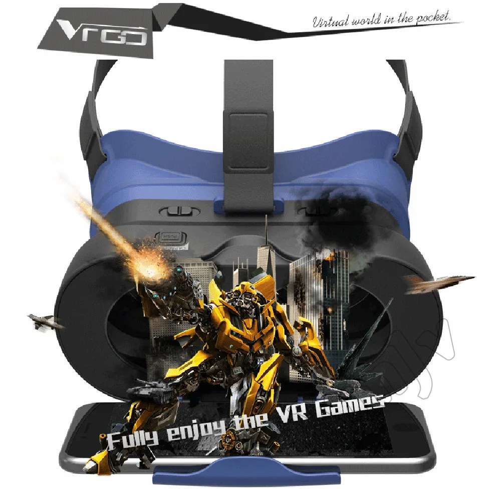 RITECH 3 D шлем VR люнет 3D виртуальной реальности очки гарнитура для смартфонов Smart Vrbox
