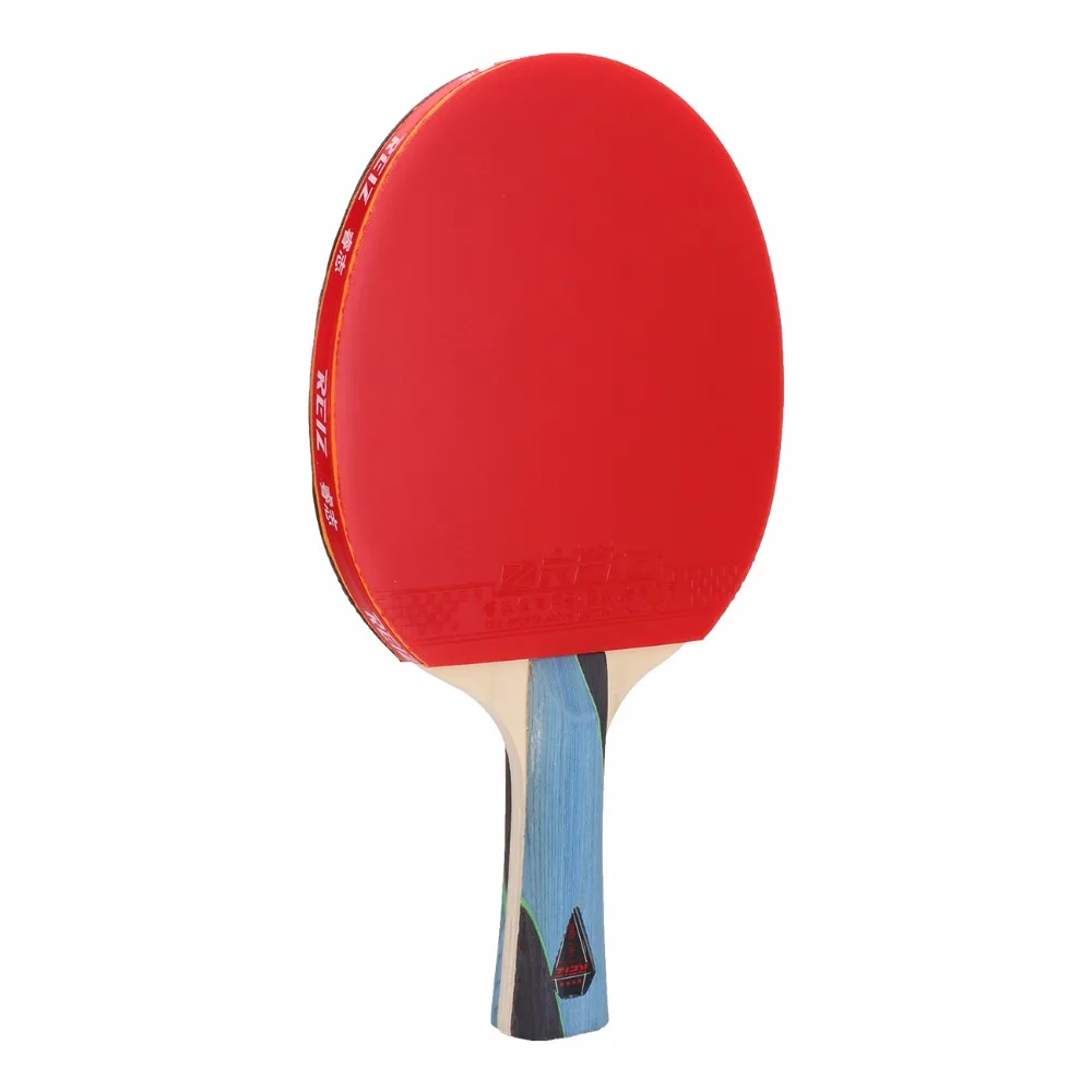Ракетка REIZ для настольного тенниса ракетка пинг понга с короткой или длинной