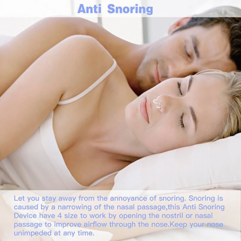 2 шт./лот устройства против храпа Мягкий медицинский силиконовый раствор для