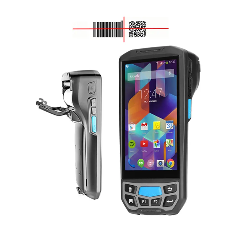 Портативный КПК с термопринтером pos терминал для Android NFC считыватель промышленный