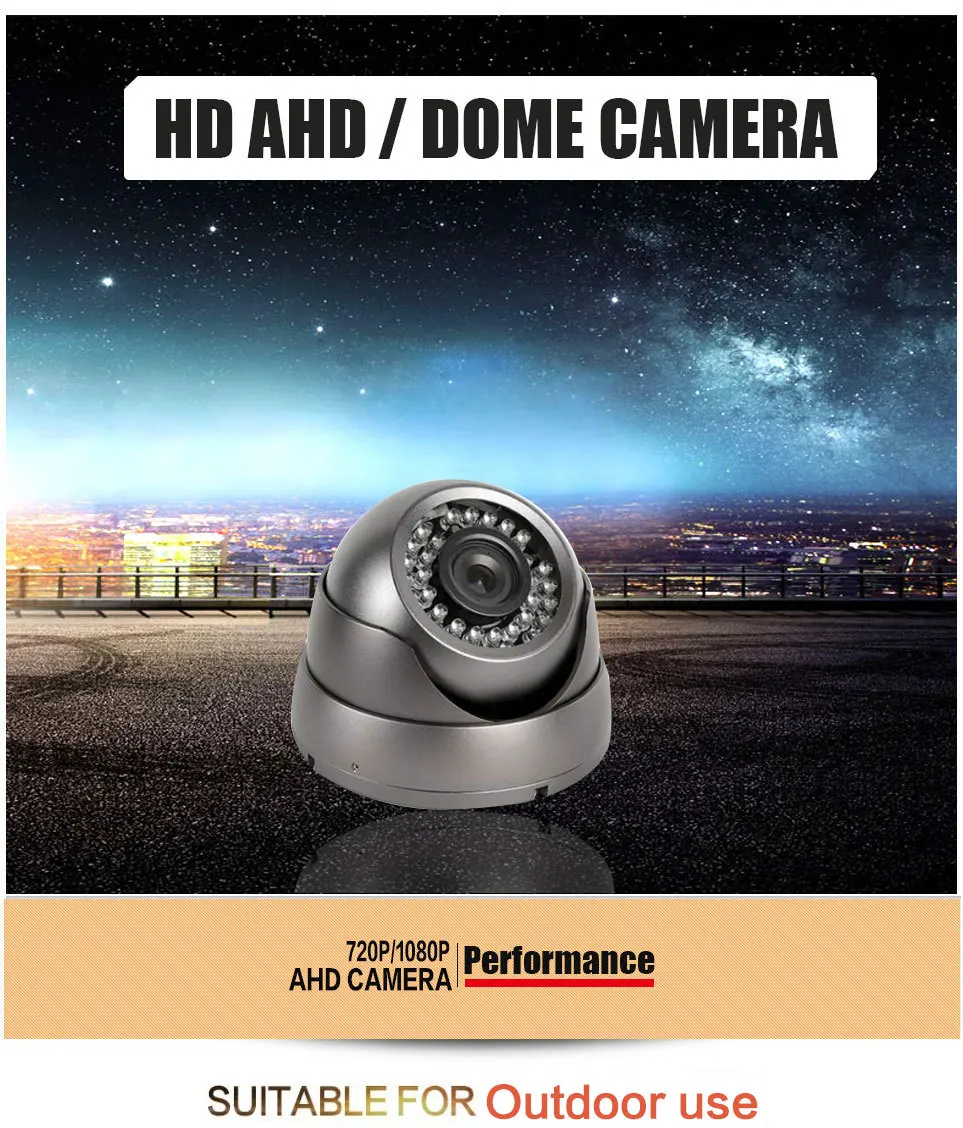 HD 2.0MP 1080P купольная камера безопасности дневное ночное видение 24 ИК светодиодов водонепроницаемый открытый/закрытый широкоугольный объектив 3,6 мм для системы видеонаблюдения
