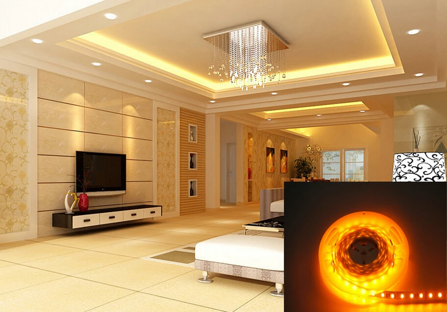 Высококачесветодиодный Светодиодная лента 5050 неводонепроницаесветодиодный 5 м