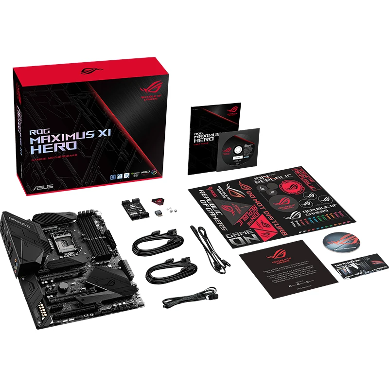 Материнская плата ASUS ROG Maximus XI Hero M11H для настольных ПК Z390 LGA1151 DDR4 64G с поддержкой I9 9900K 9700K
