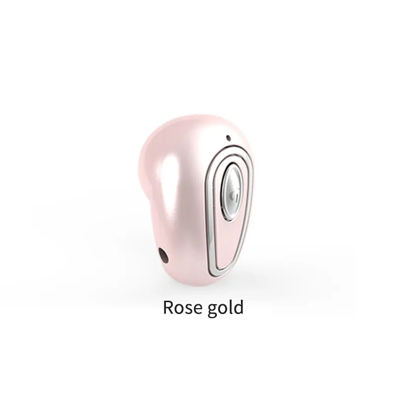 rosegold S650X беспроводные Bluetooth V4.1 наушники в ухо спортивные с микрофоном гарнитура Handsfree Мини-вкладыши для всех телефонов для samsung huawei - Цвет: rosegold