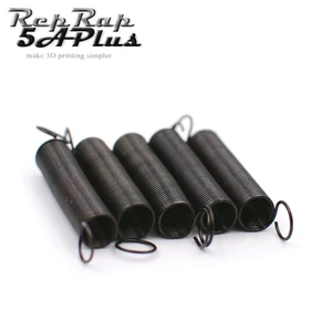 6 шт.лот черная тянущая пружина для коссель Delta RepRap 3D-принтеры амортизирующий толкатель демпфирования 3д принтер экструдер 3D-принтеры Запчасти