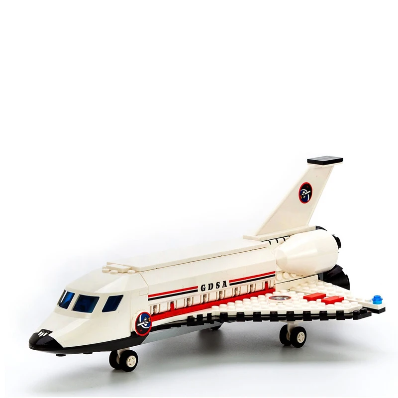 GUDI 8814 297 шт авиационный челнок строительные блоки кирпичи развивающие игрушки