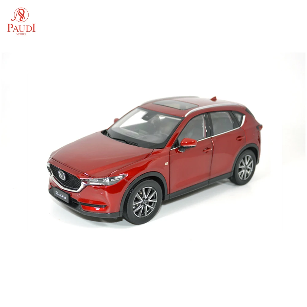 Paudi модель 1/18 1:18 Масштаб Mazda CX5 красный литой под давлением модель автомобиля игрушка открываются двери