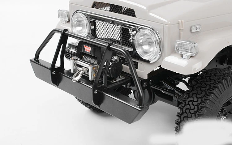 Жесткий бронированный металлический передний бампер для RC4WD FJ40|Детали и