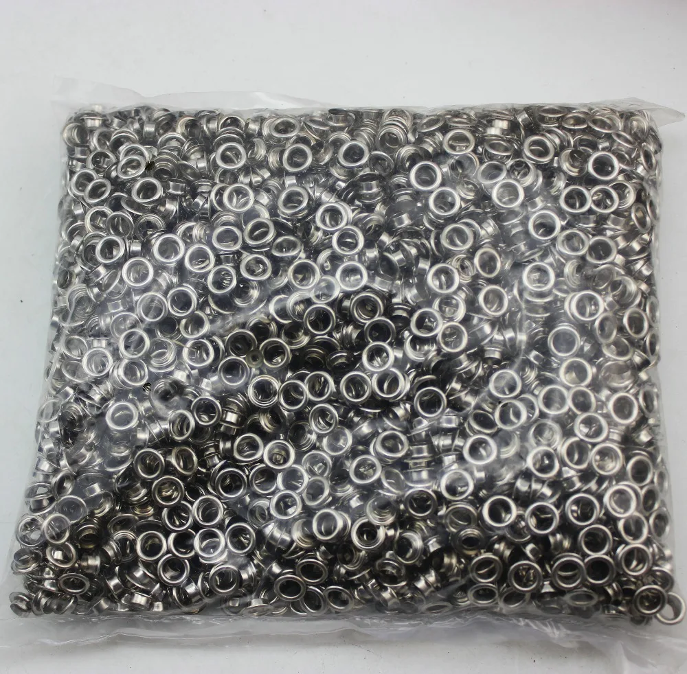 

Wholesale factory price 200set 3.5mm 7mm 3.5mm metal copper eyelets buttons clothes accessory handbag findings