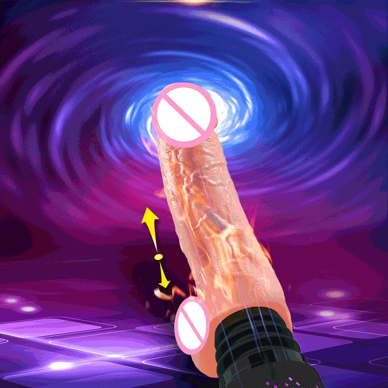 GUIMI автоматическая телескопическая секс-машина для женщин большой фаллоимитатор