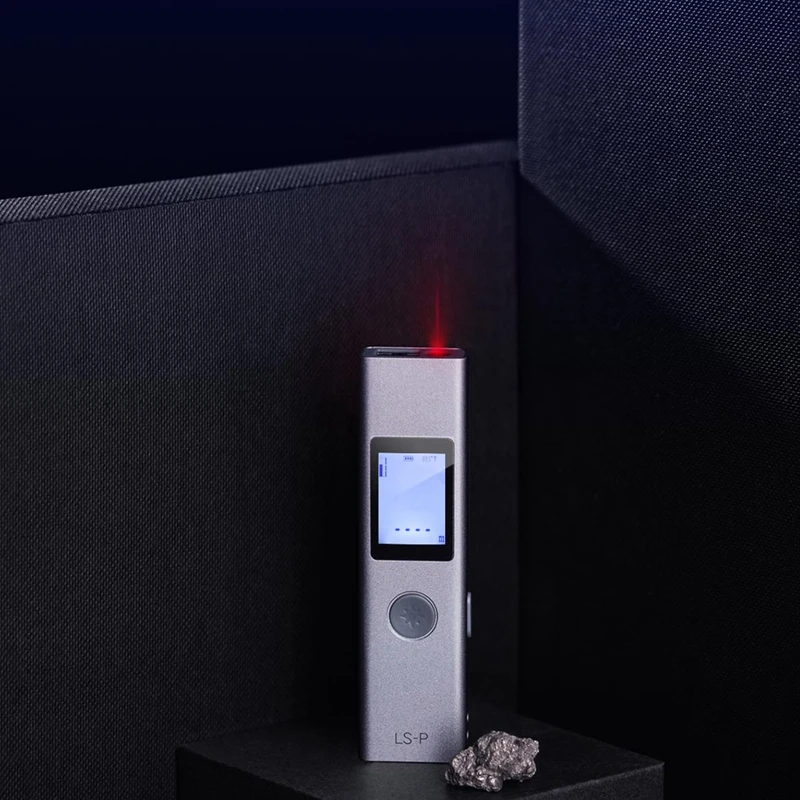 Портативный лазерный дальномер Duka 40 м с USB разъемом высокой точности зарядкой от