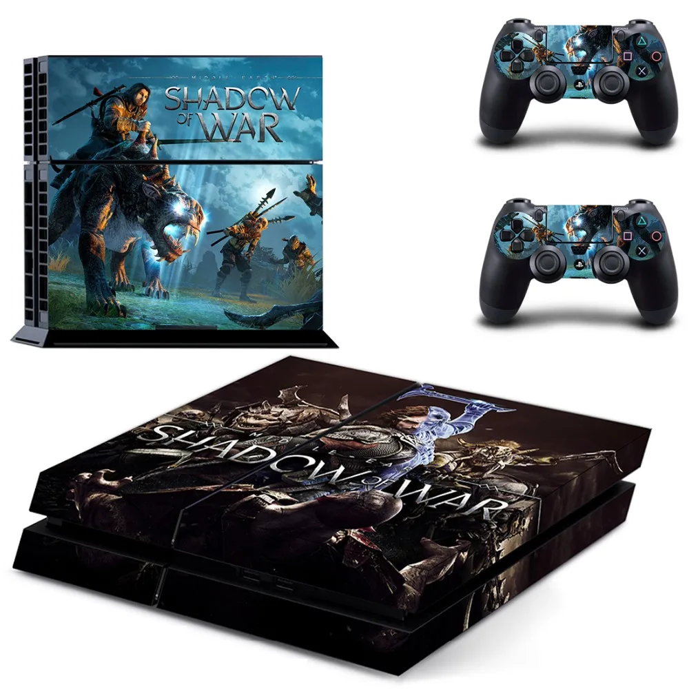 Виниловая наклейка для консоли Playstation 4 и 2 контроллеров PS4 Skin Sticker s|Наклейки| |