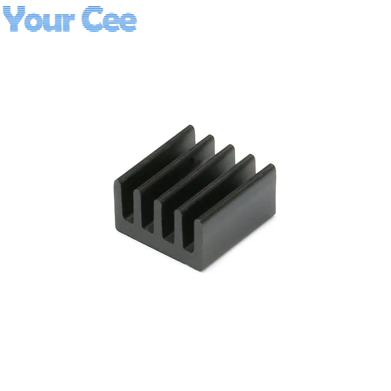 100 шт. алюминиевый радиатор для Raspberry Pi чип светодиодный ИС транзистор питания PBC 8