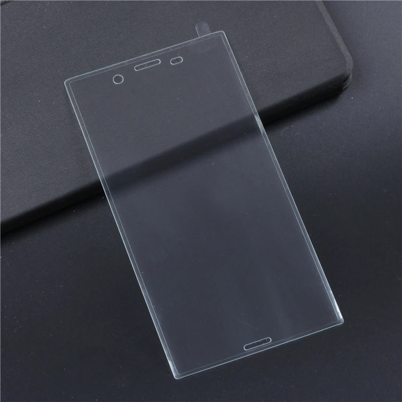 Полное покрытие изогнутое закаленное стекло для sony Xperia XZ1 Защитная пленка для экрана для sony Xperia XZ1 компактное стекло
