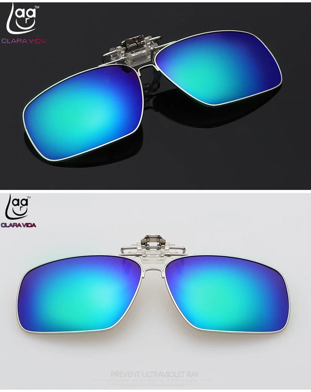 Lentes De Lectura!! Классические мужские очки с зажимом и титановым покрытием деловые для