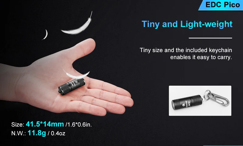 Светильник с подсветкой Mini USB, светодиодный светильник для повседневного использования pico OSRAM PUSRA1, макс. 130 люменов, 40 метров, брелок, мини-светильник, яркий светильник, подарок