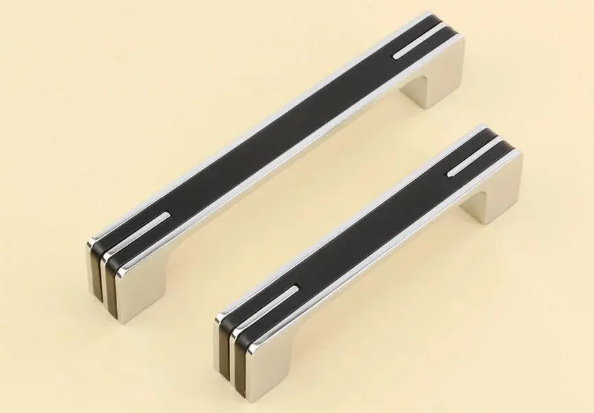 

Modern Black dresser handles / Drawer Pulls Knobs Handles Cabinet Knob Kitchen Furniture Handle Hardware