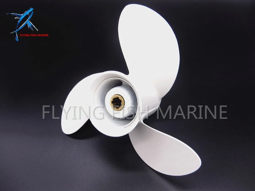 

8 1/2 x 8 1/2 -N Outboard Aluminum propeller for Yamaha 6hp 8hp 9.9hp F6 F8 F9.9 Boat Engines 6G1-45941-00-EL 8 1/2x8 1/2 -N