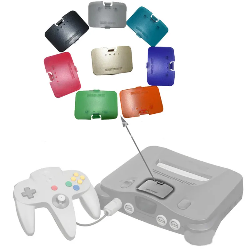 Ремонт крышки двери для N64 Jumper Pak крышка памяти расширения Nintendo 64 пакет слота карт