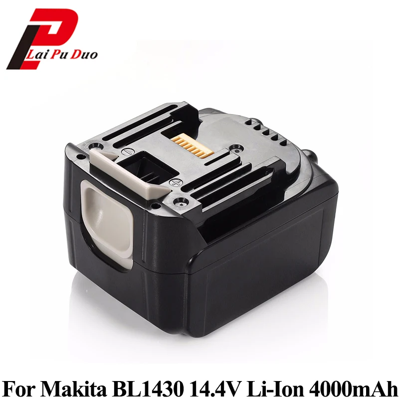 Литий ионный Сменный аккумулятор для электроинструмента 14 4 В 194066 Ач MAKITA:BL1430 BTD130