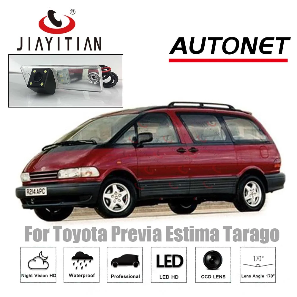 Задняя камера JiaYiTian для Toyota Previa Estima Tarago XR10/XR20 1990 ~ 1999 CCD заднего вида с ночным