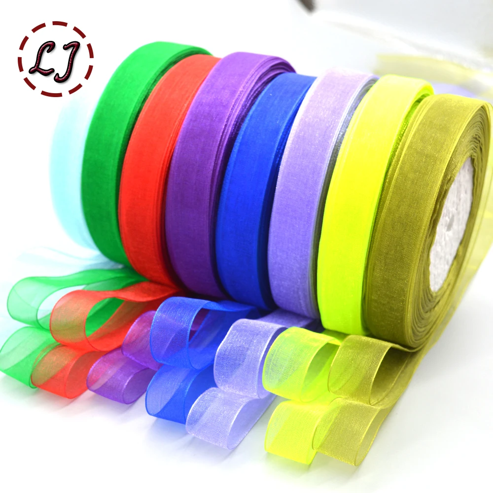 Лента из органзы высокого качества 10 мм/15 мм/20 мм/25 мм/40 мм|organza ribbon|ribbon ribbonribbon organza |