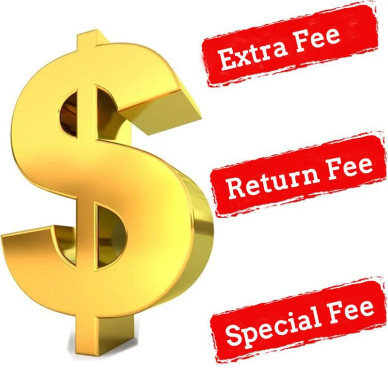 

AOSANG Extra Shipping Fee Returnning Fee Resend Fee Reorder to Buyer Special Products for Regular Customes