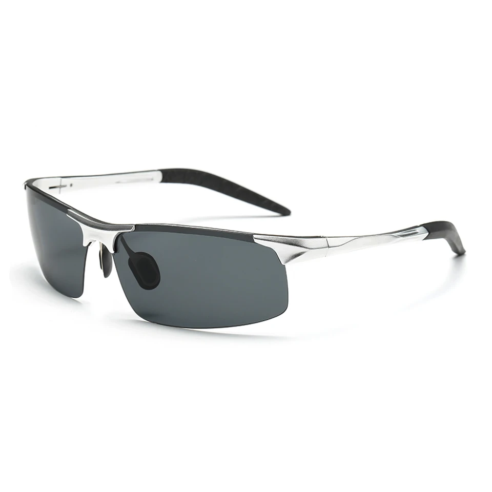 Silver Gray Elitera Алюминий Фирменная Новинка поляризационные Солнцезащитные очки для женщин Для мужчин модные Защита от солнца Очки Путешествия вождения мужские очки Óculos Gafas де так E8177 - Цвет линз: Silver Gray