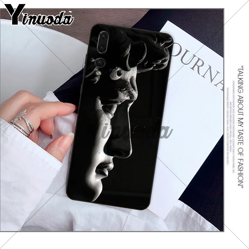 Yinuoda D'art Винтажный чехол для телефона с изображением статуи Давида для huawei P10 plus 20 pro P20 lite mate9 10 lite honor 10 View 10