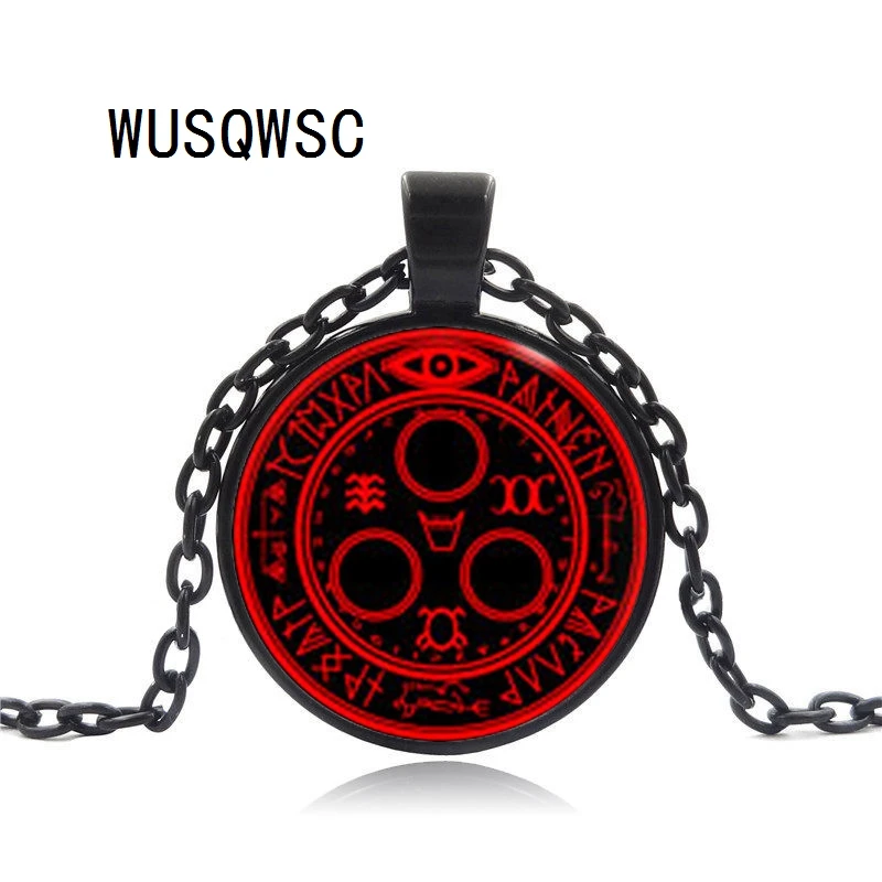 WUSQWSC модные SILENT HILL Цепочки и ожерелья Halo Солнца Кулон silent hill кулон ювелирные
