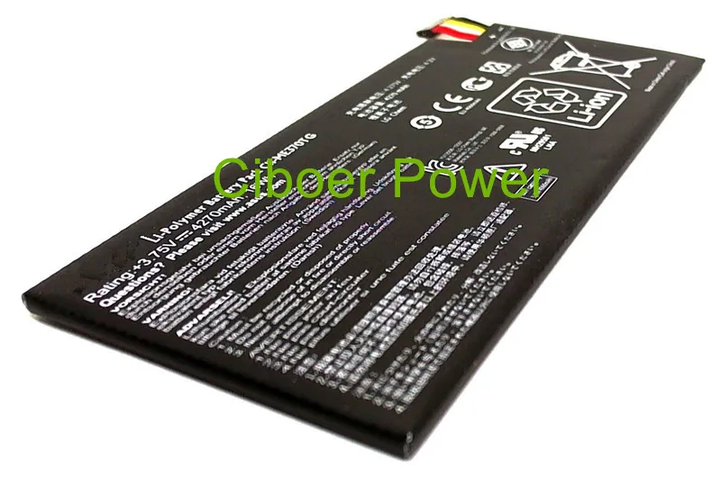 3 7 V 4325mAh 16WH C11-ME370T Аккумулятор для планшетов #2793 #2670 #2200 ME370T | Компьютеры и офис