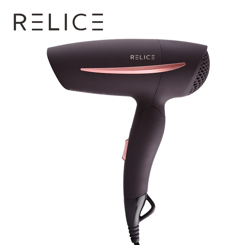 RELICE HD 101 Профессиональный мини фен для волос со складной ручкой 1200 Вт - Фото №1