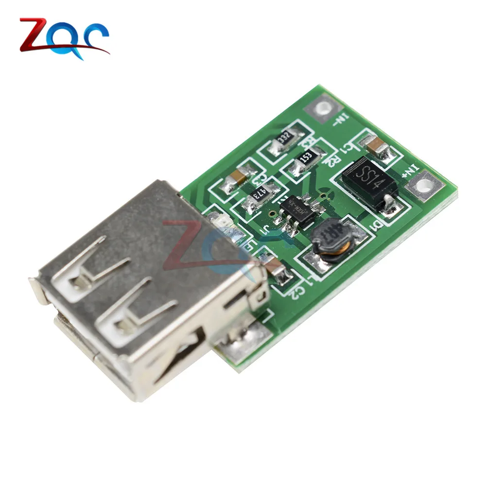 2pcs DC 0.9-5V 600MA USB Output Boost Converter Mini DC-DC Step Up Power Supply Module Lithium Battery Charger Board 0.9V-5V |