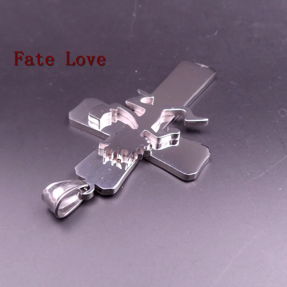 Ювелирное изделие Fate Love большой крест очаровательный топор мужской кулон