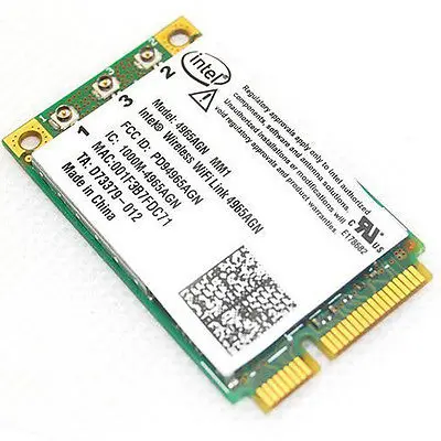 Беспроводной адаптер для Intel Dual band N WiFi Link 4965 AGN 4965agn Mini PCI E 300 Мбит/с 802.11n 2 4/5 ГГц HP 441086