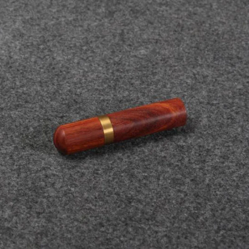 DIY кожаные инструменты ручной работы для хранения игл игла из сандалового дерева