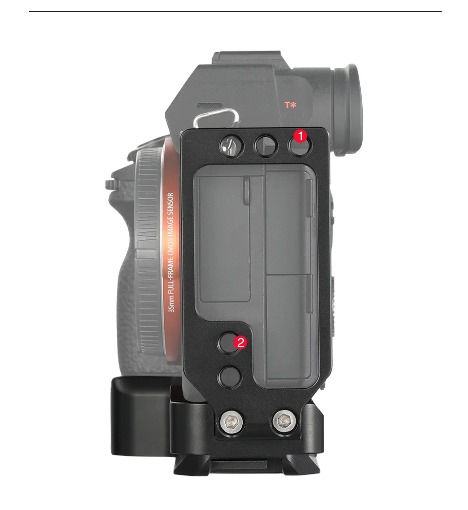 Пластина SmallRig A73 L для sony A7M3 A7R3 l-кронштейн для sony A7III/A7RIII/A9 с функцией быстрого крепления Arca style Plate 2122