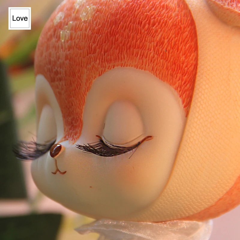 

Lovely deer Home decor crafts resin Animals Figurines fairy garden Creative and lovely miniature garden home decoration