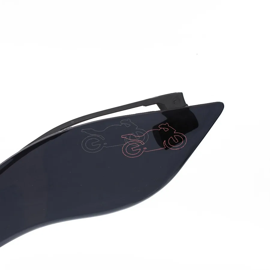 Мотоциклетные ABS Пластиковые регулируемые боковые крылья ветровые воздушные