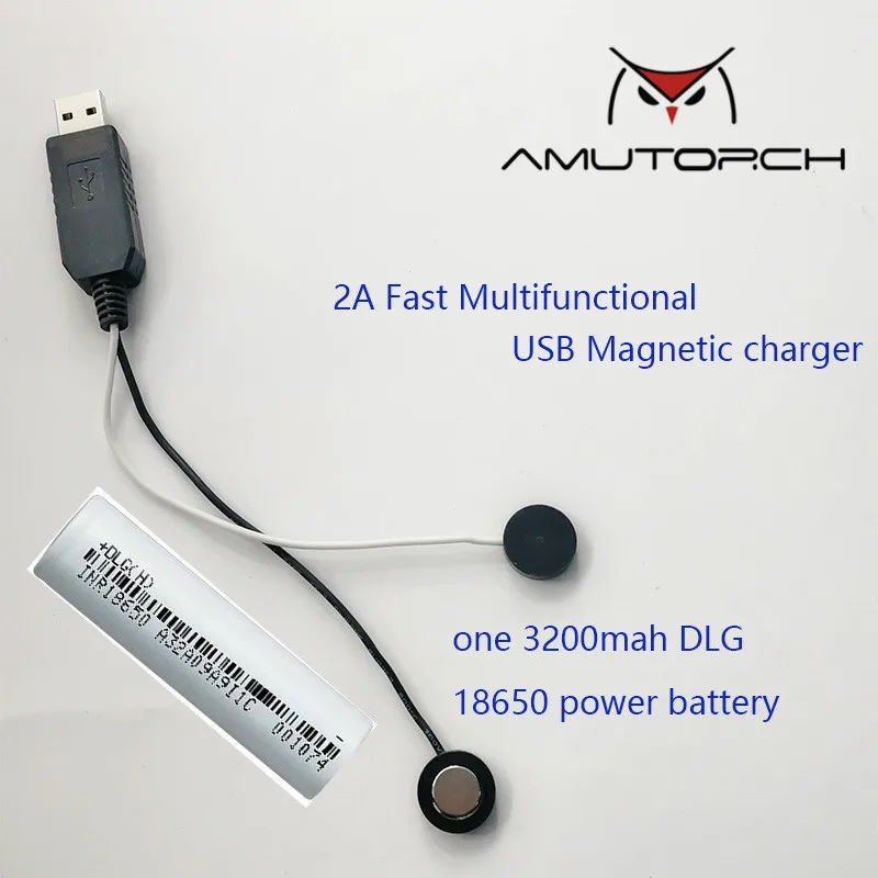 Аккумулятор и зарядное устройство Amutorch 26650 18650 21700|Фонарики осветительные