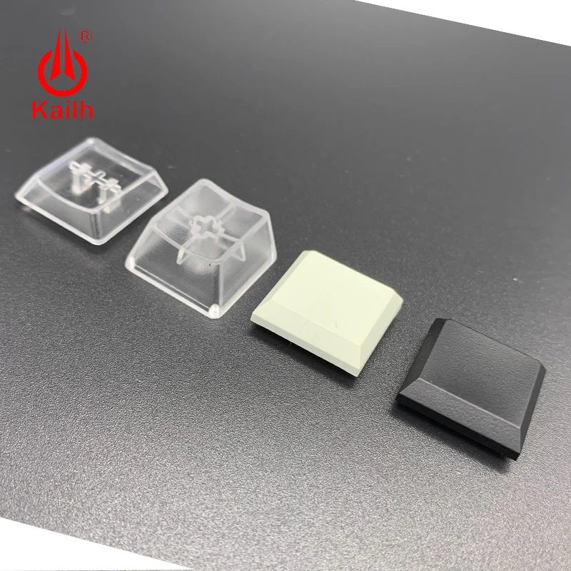 Baixas de Perfil para Caixa Branco e Preto para Jogos Kailh Teclas Chocolate Interruptor Translúcido Diy Teclado Mecânico 1350