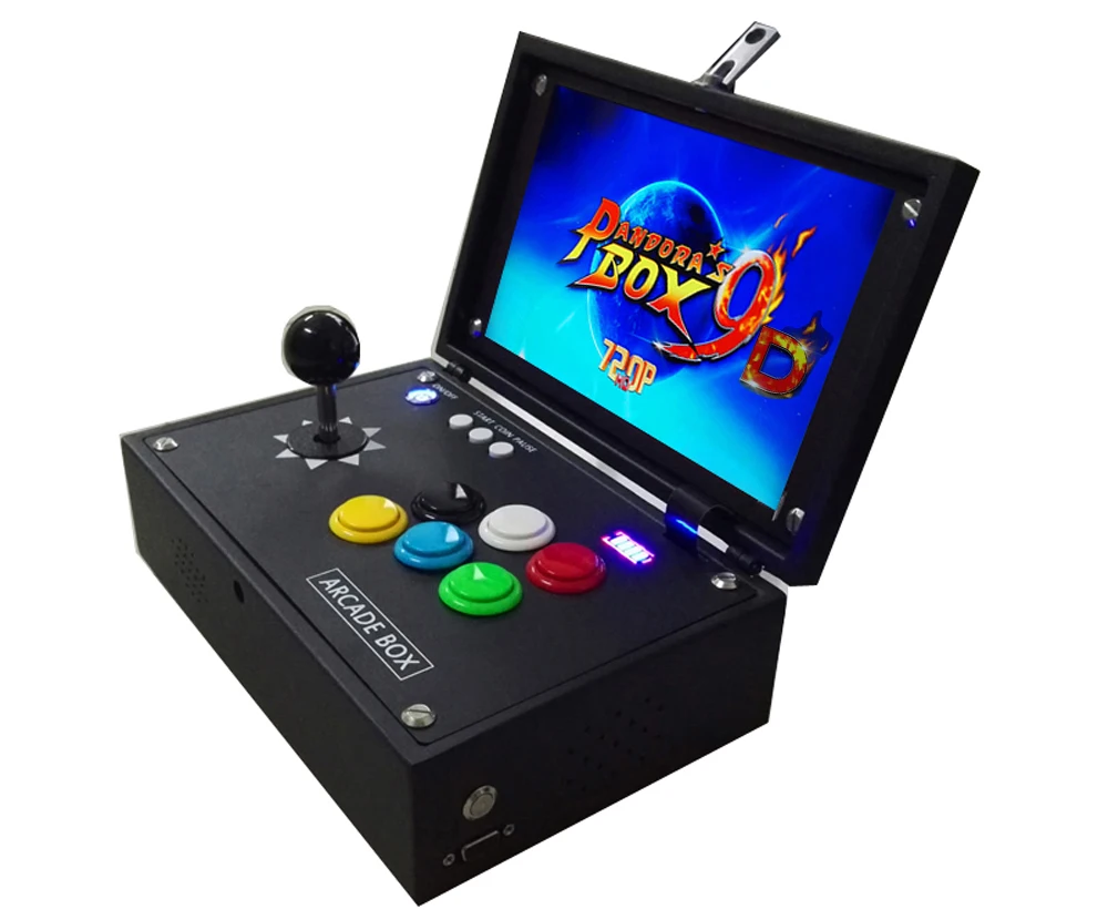 Новая модернизированная версия JAMMA, разные игры машина с 2222 играми, Pandora's Box 9D бытовой DIY игровой автомат консоль