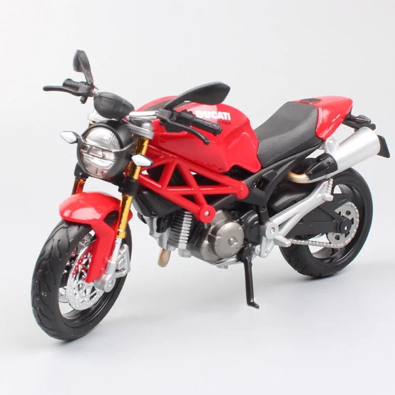 

Maisto 1/12 Scale Ducati Monster 696 Il Mostro Street Bike Muscle Vehicles Diecast Motorcycles Moto Bike Model Toys For Children