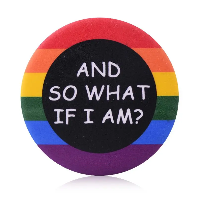 Новинка модные ювелирные изделия для гомосексуалистов ЛГБТ карта флаг Радужный