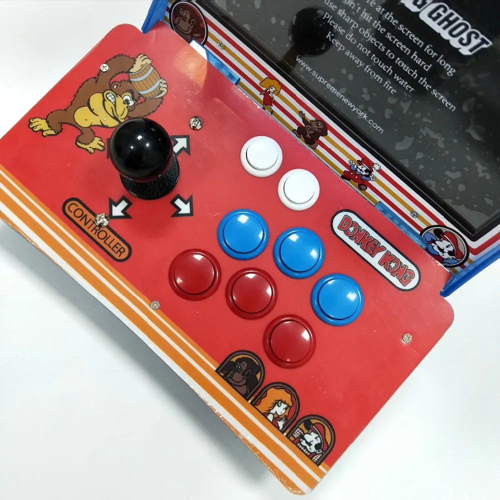 Ретро мини аркадная машина с 4000 классическими видеоиграми 1 плеер Raspberry Pi Plug and Play