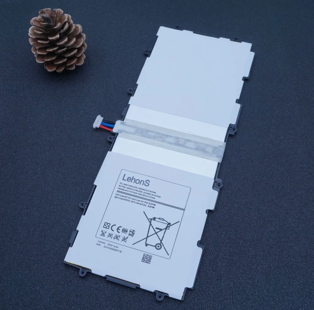 LehonS 1X 6800mAh Tab запасной литий-полимерный аккумулятор для Samsung Galaxy 3 10 1 P5200 P5210 GT-P5200