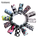 Боксеры TEXIWAS мужские шелковые, модное нижнее белье с мультяшным принтом, удобные мягкие дышащие трусы, 10 шт.лот