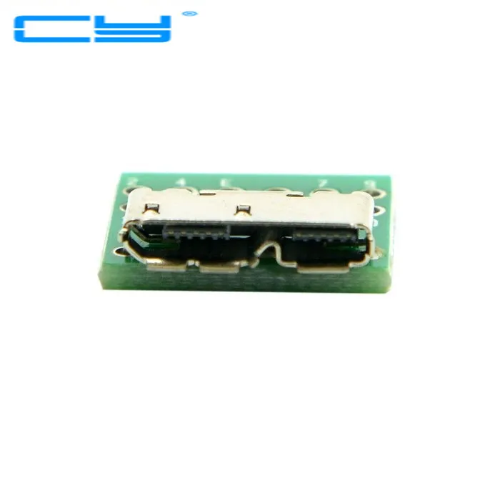Micro-B USB 3 0 Micro B USB3.0 10pin гнездо разъем плата Тип крепления SMT с печатной платой для DIY