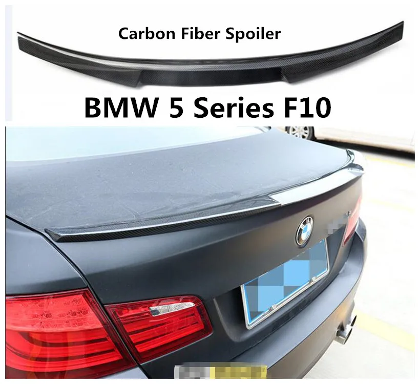 Спойлер из углеродного волокна для BMW 5 серии F10 2010 2017 высокое качество Спойлеры