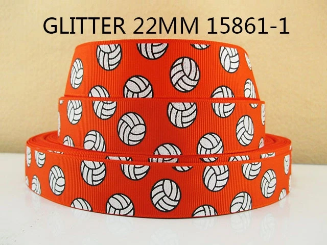 David accessories 7/8 дюйммов(спортивный мяч Волейбол резинка из полиэстера 50 ярдов, материалы для ручных поделок, Свадебная подарочная упаковка, 50Yc2701 - Цвет: 1015861001